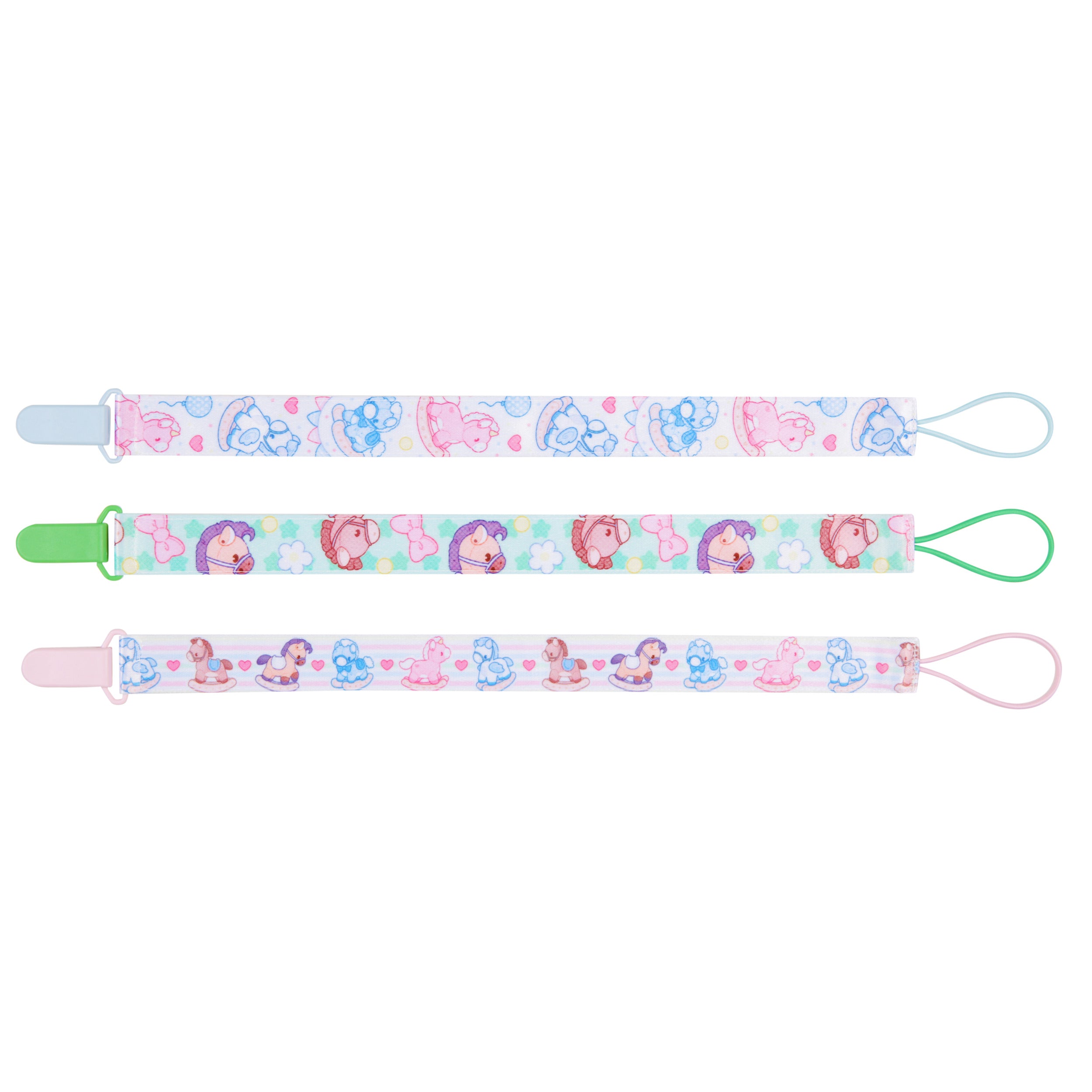 Rock-a-bye Pacifier Clip Set