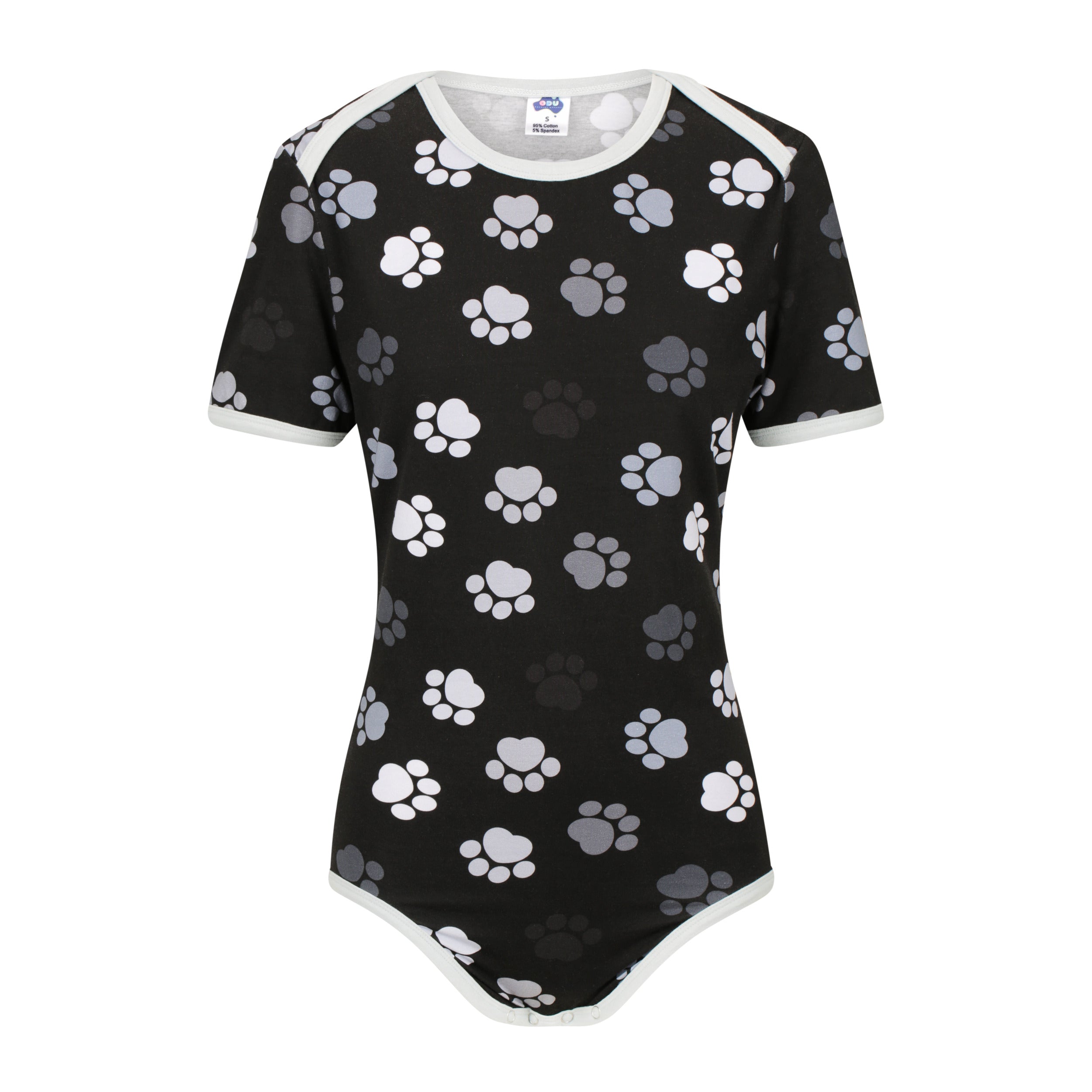 Monochrome Paws Onesie – Onesies Downunder
