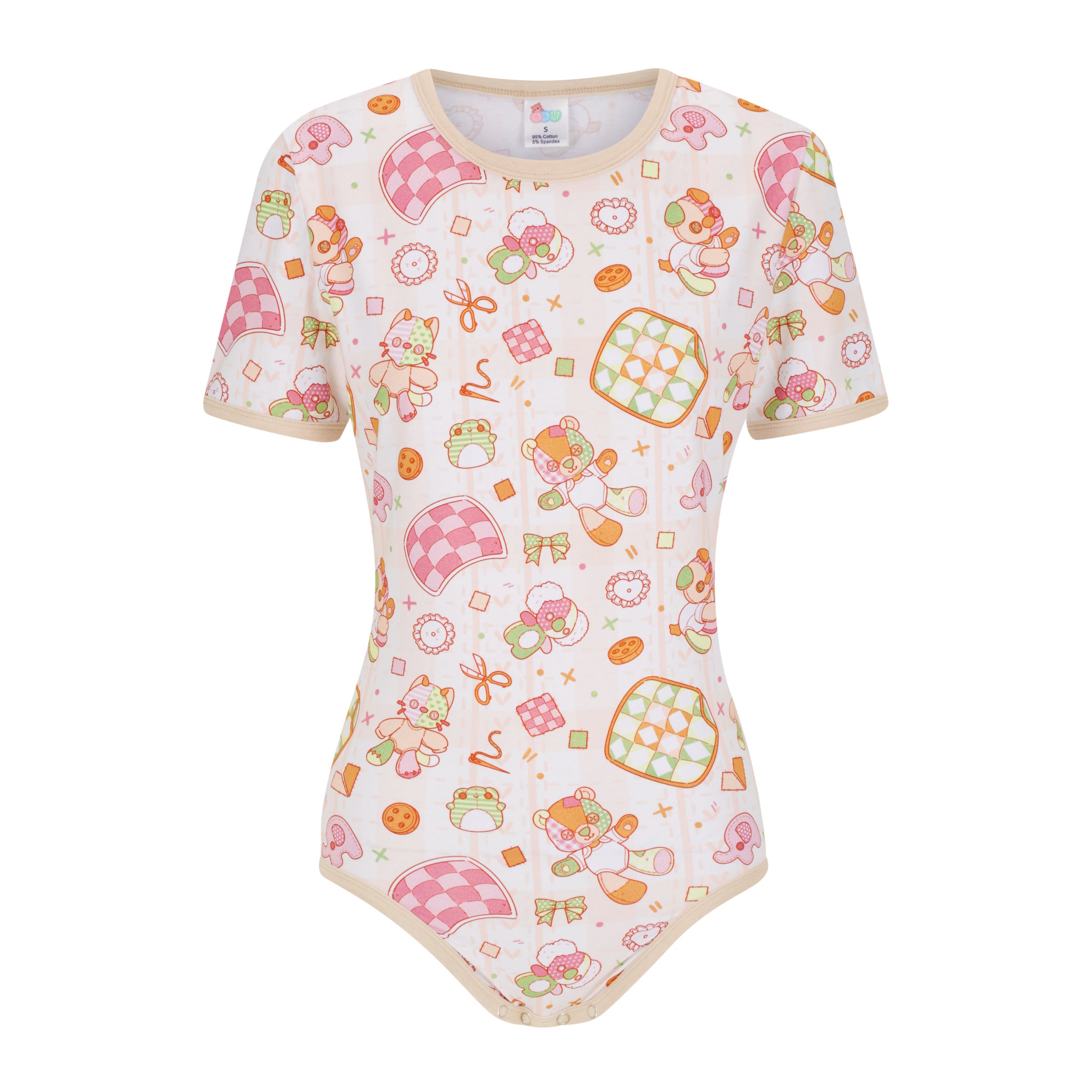 Patchwork Stuffies Onesie