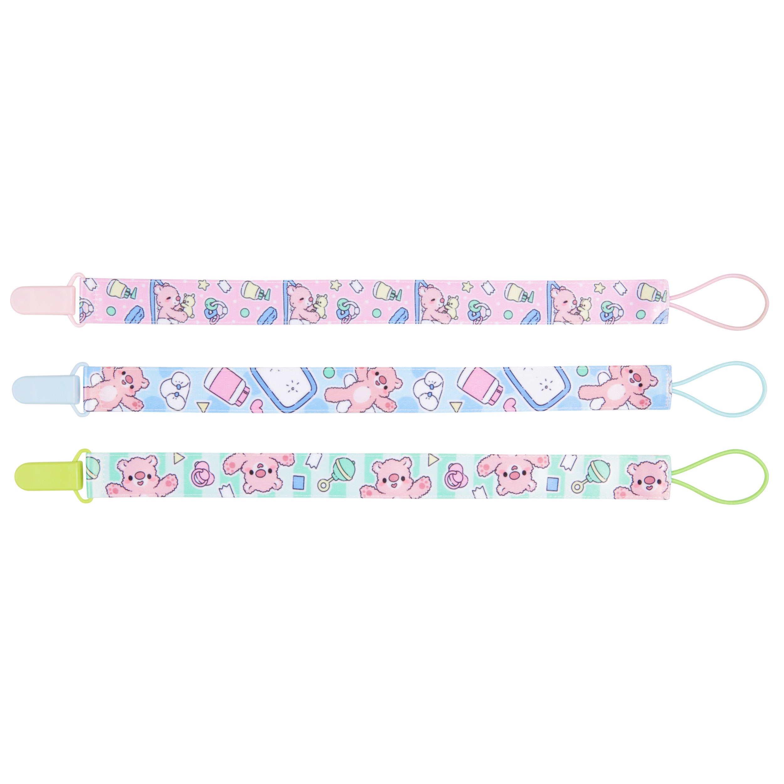 Changing Time Pacifier Clip Set