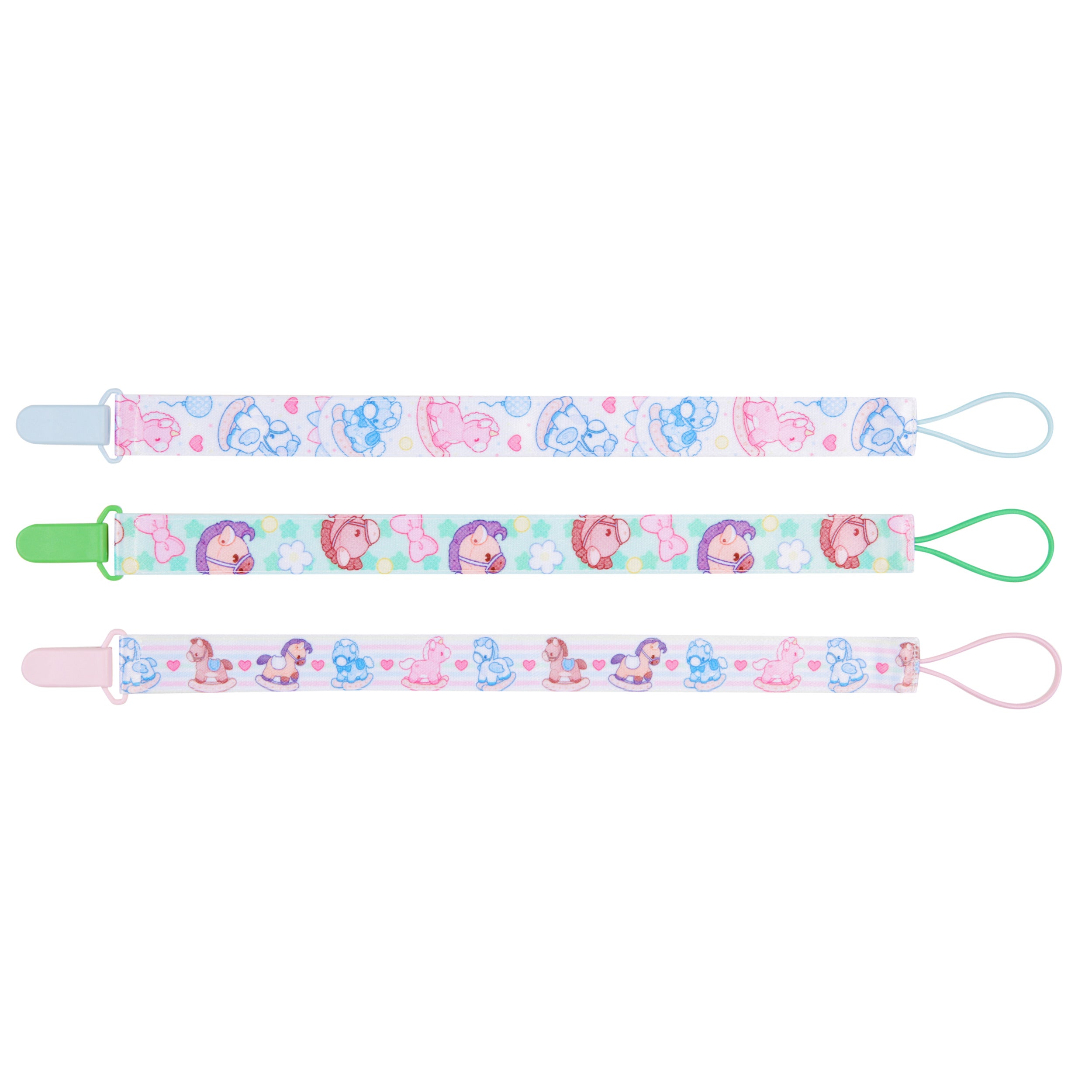 Rock-a-bye Pacifier Clip Set