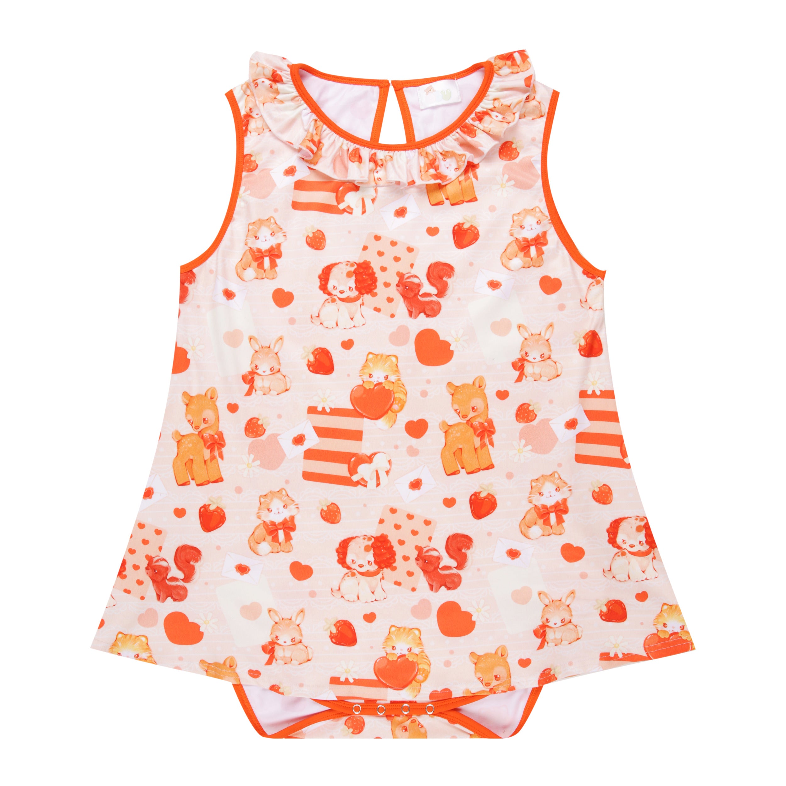 Sweet Valentine Peekaboo Onesie