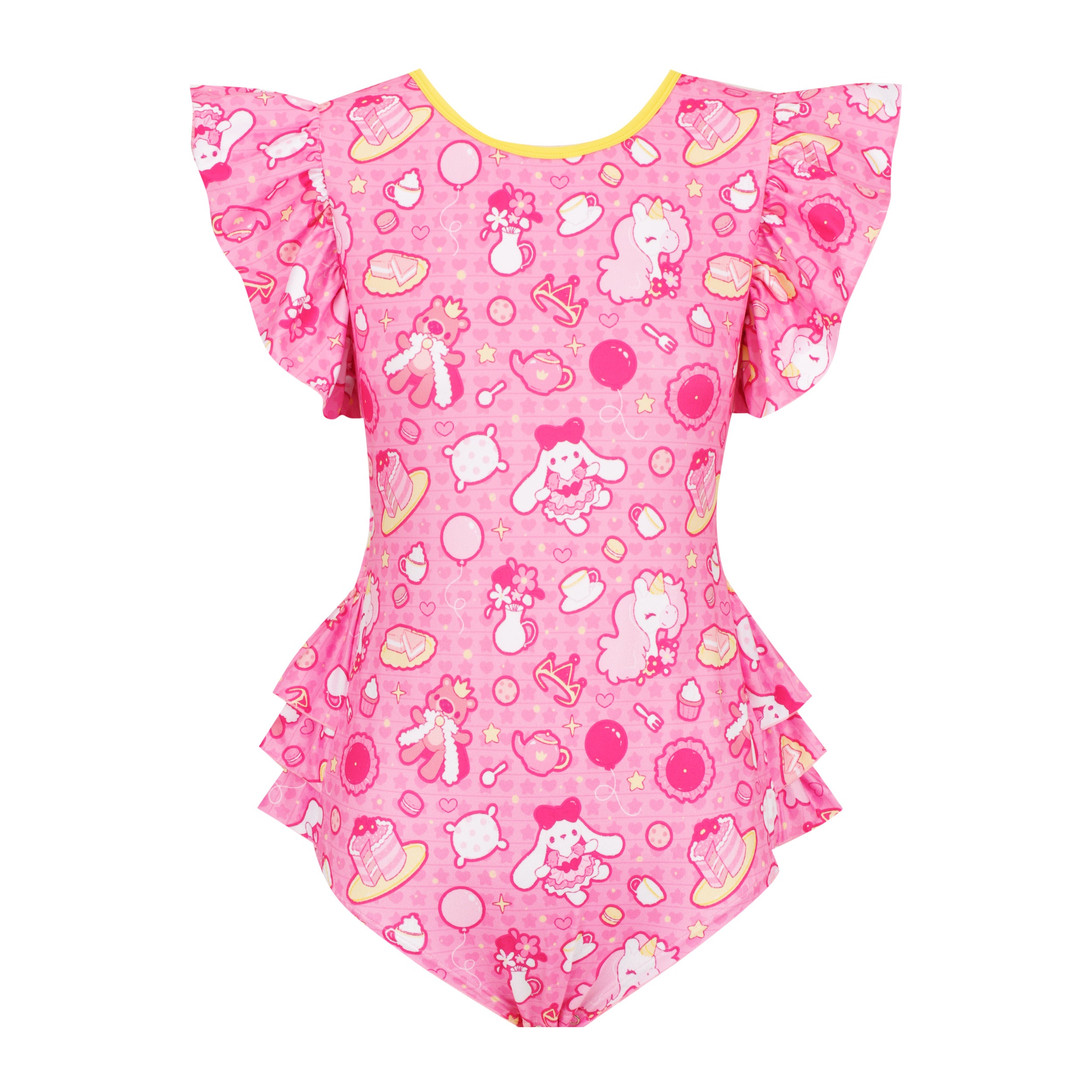 Princess Party Ruffle Butt Onesie – Onesies Downunder