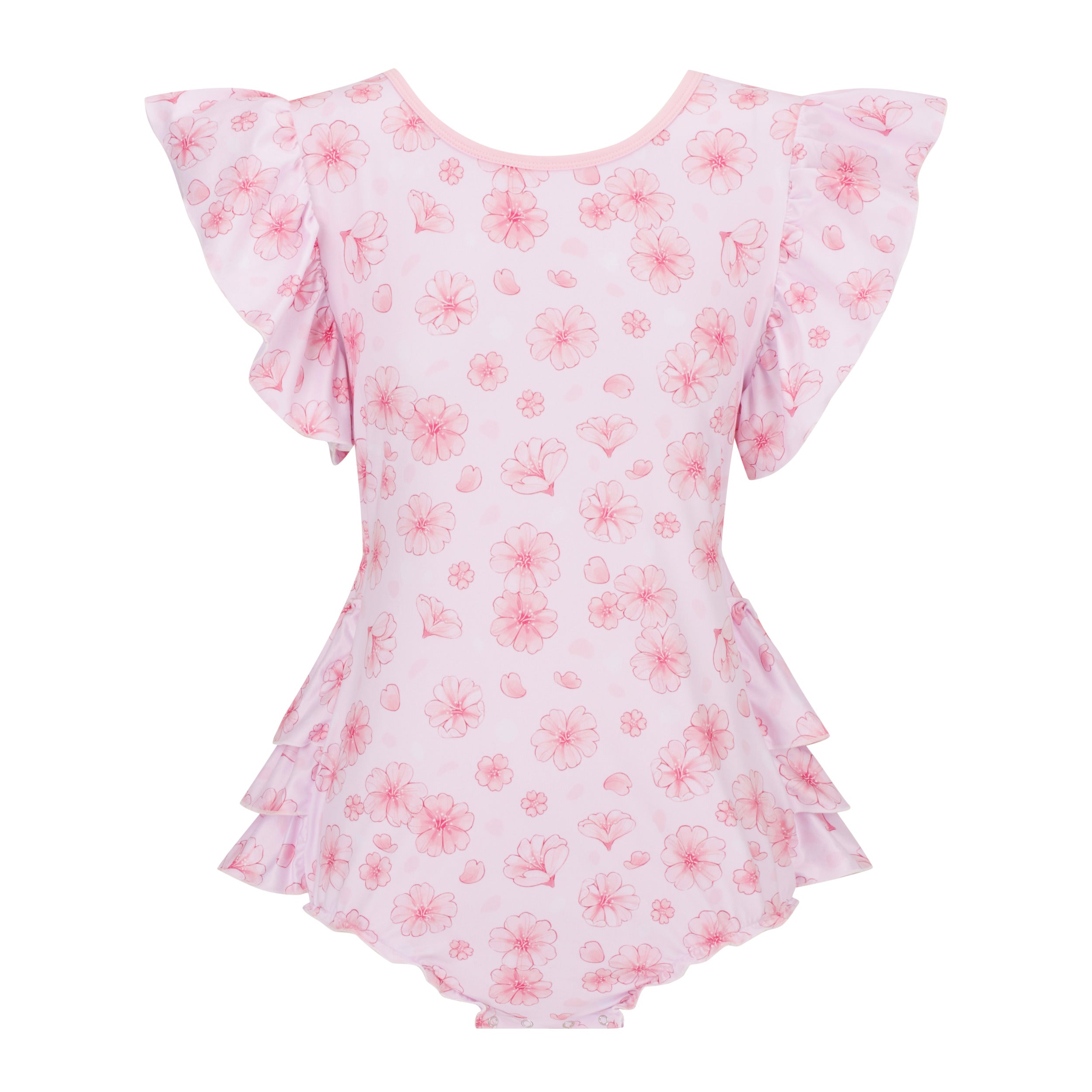 Blossom Baby Ruffle Butt Onesie – Onesies Downunder