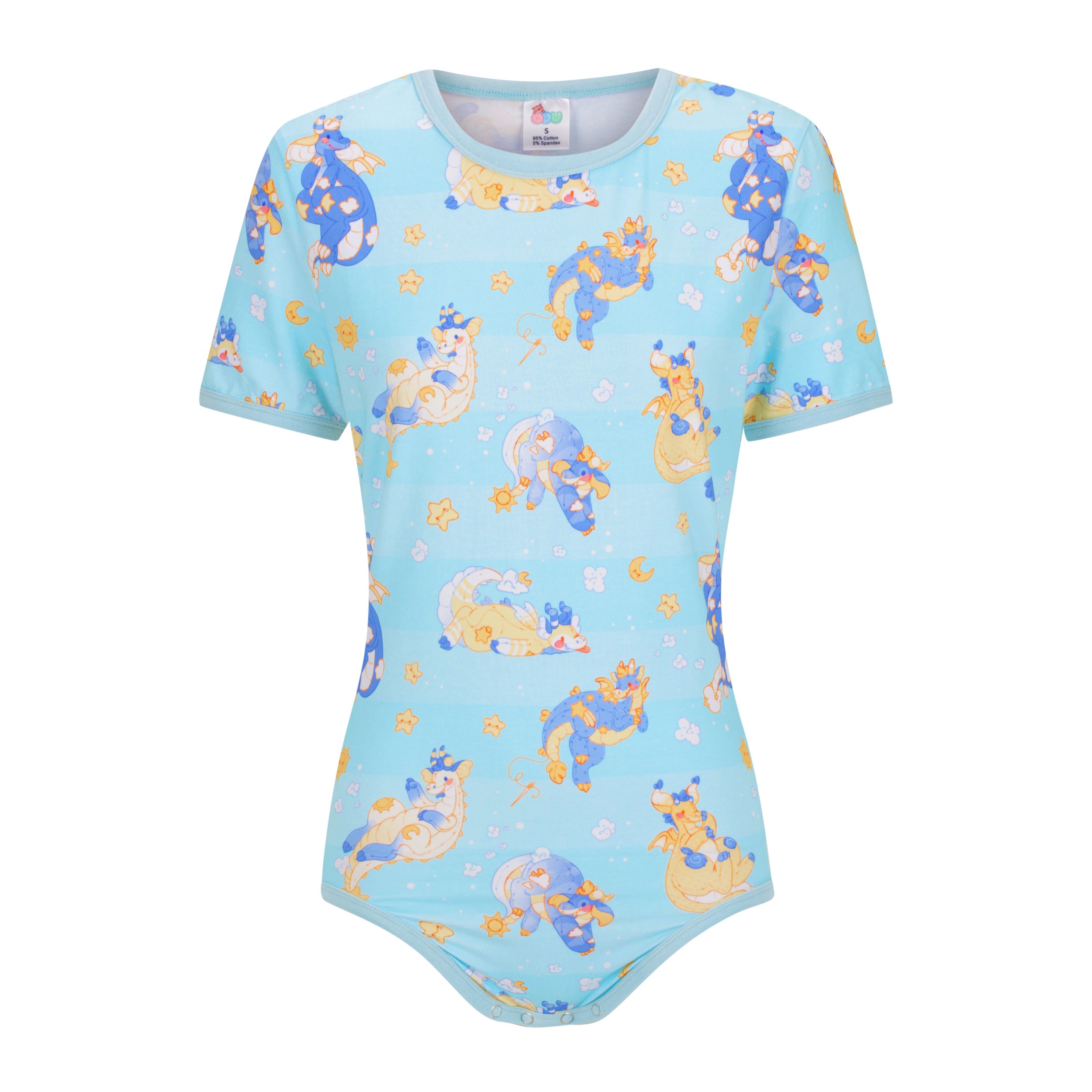 Naptime Dragons Onesie