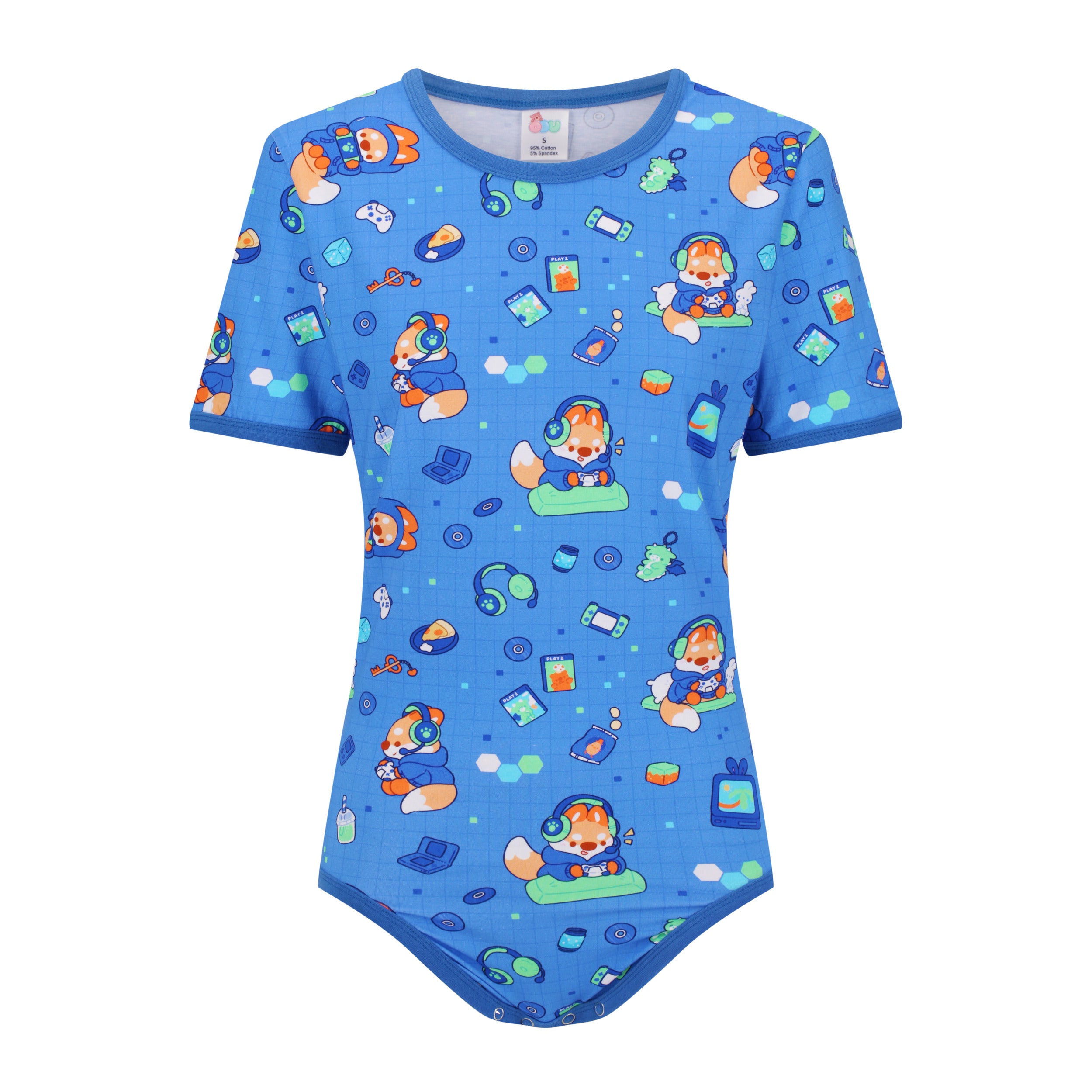 Gamer Fox Onesie – Onesies Downunder